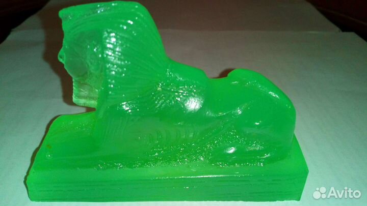 Фигурка,сфинкс светоизлучаемая.Бронь(Елена