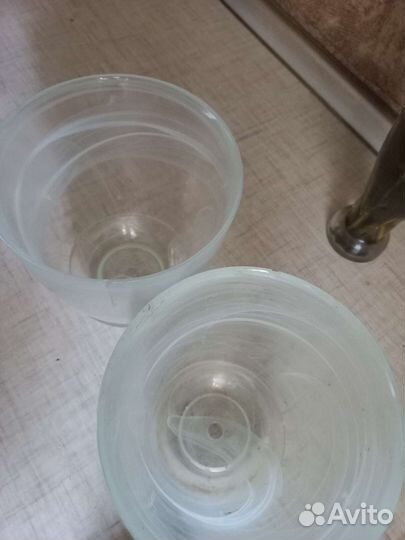 Горшки стеклянные д/орхидей