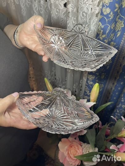 Хрустальные салатники