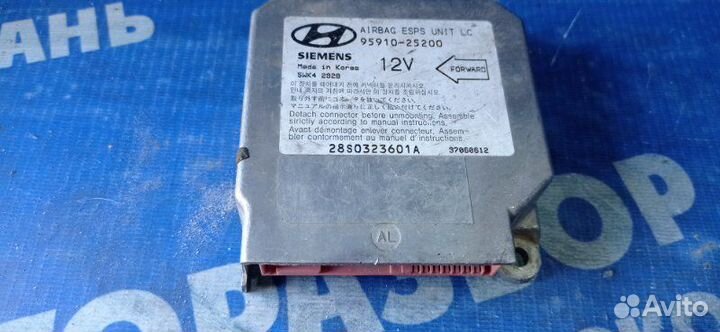 Блок управления airbag Hyundai Accent седан G4EC