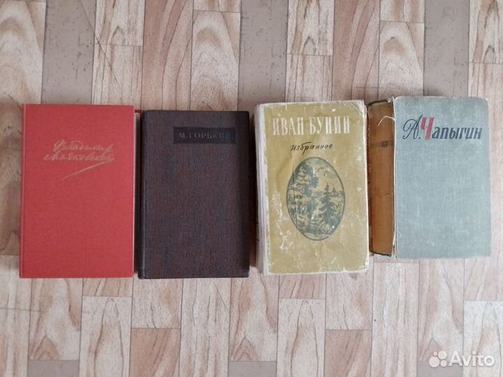 Горький, Бунин, Чаплыгин, Маяковский 68- 88 года