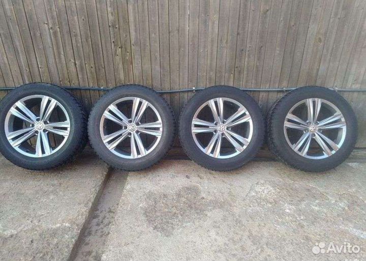 Зимние колёса VW touareg оригинал шипы