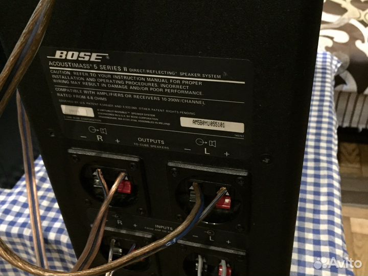 Акустика Bose 5 series 2 и Interaudio 2000XL