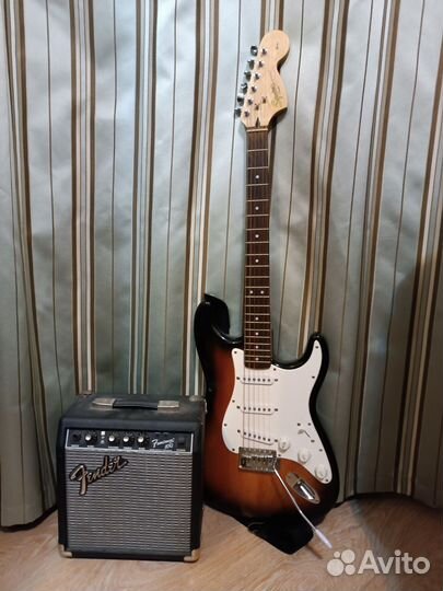 Электро гитара с комбиком