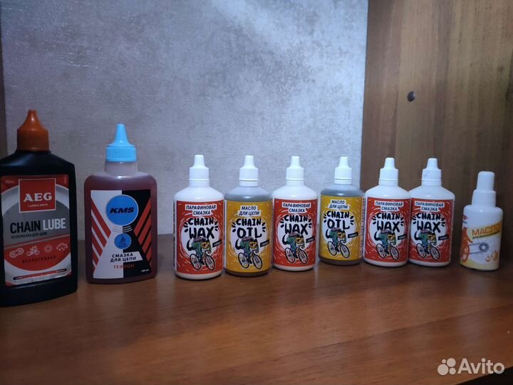 Смазки для цепи велосипеда профессиональные
