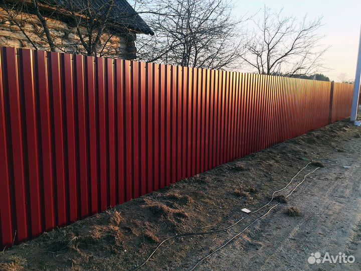Забор из Профнастила