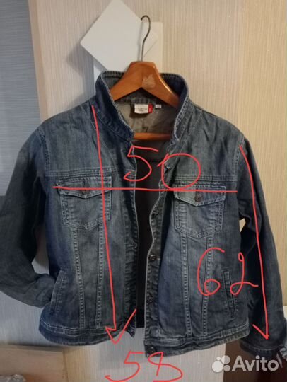 Джинсовая куртка 46-48