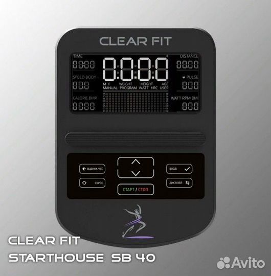 Вертикальный велотренажер Clear Fit StartHouse SB