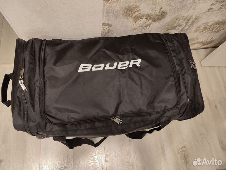 Баул хоккейный 36 без колёс чёрный