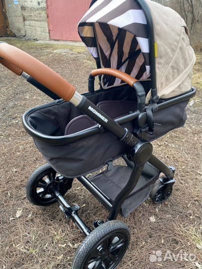 Коляска трансформер 2 в 1 mommer baby time