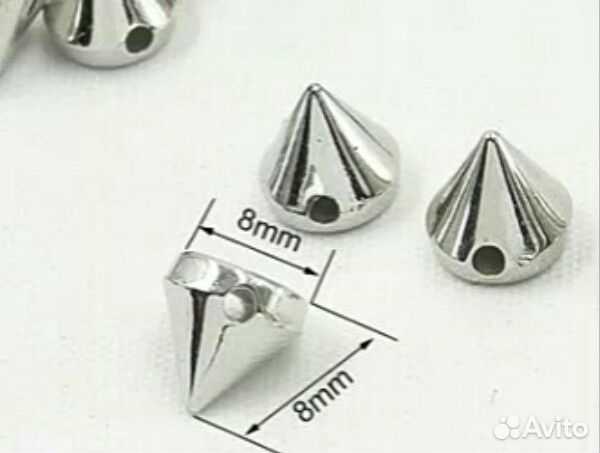 Шипы конусные пришивные 50 шт