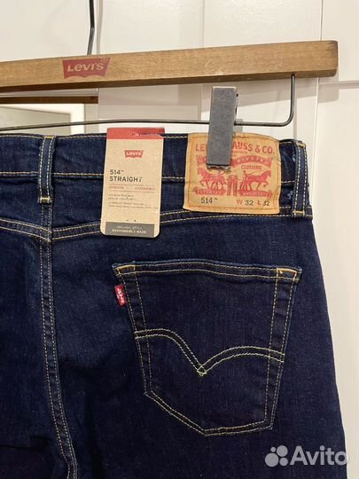 Джинсы Levis 514 Straight Indigo Болгария