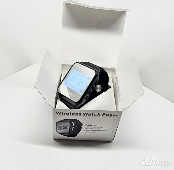 Часы вызова персонала к кнопке вызова официанта