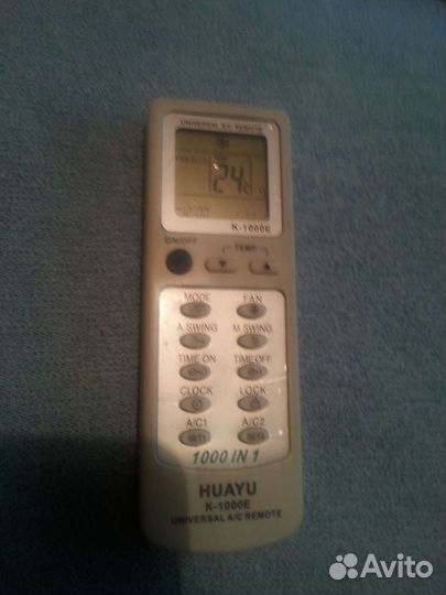Пульт для кондиционера универсальный Huayu K-1000E