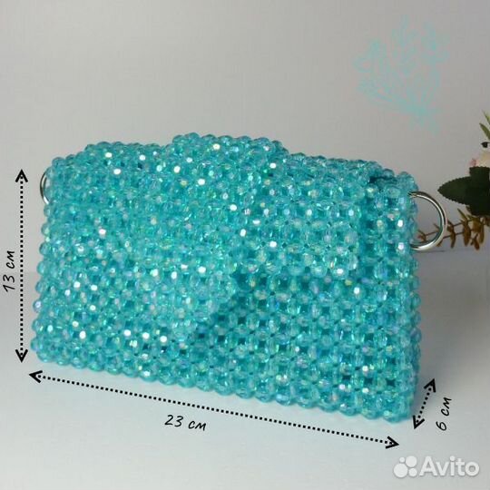 Сумка из бусин ручной работы