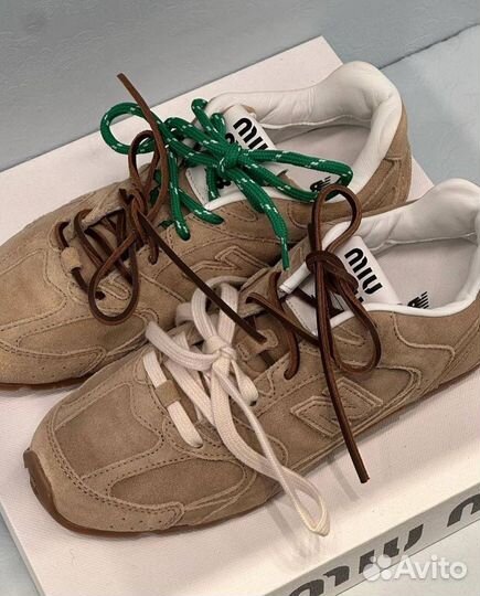 New Balance X Miu Miu 530 SL Light Brown