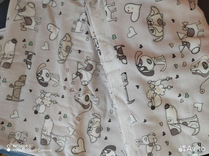 Ткань отрез хлопок