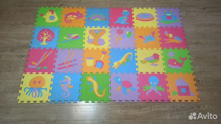 Развивающий коврик пазл