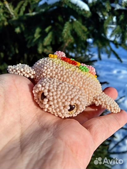 Пицца из бисера