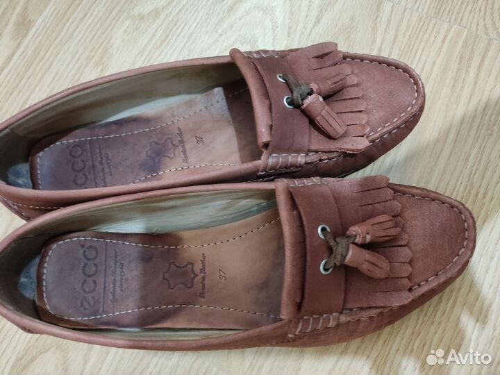 Туфли мокасины Ecco