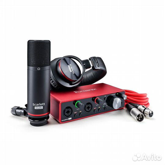 Портастудия Focusrite Scarlett 2i2 Studio 3rd Gen