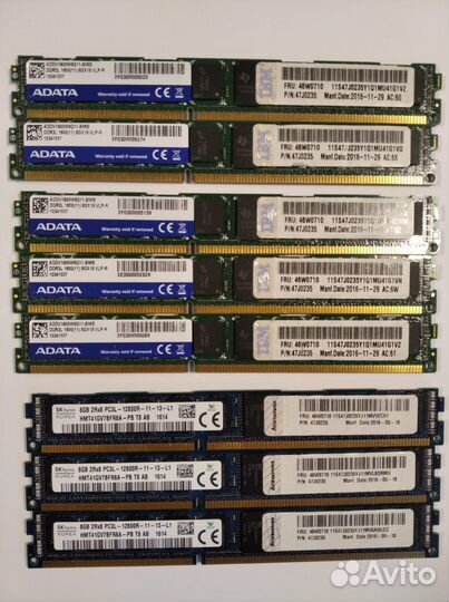 Оперативная память 8GB 46W0708 46W0710