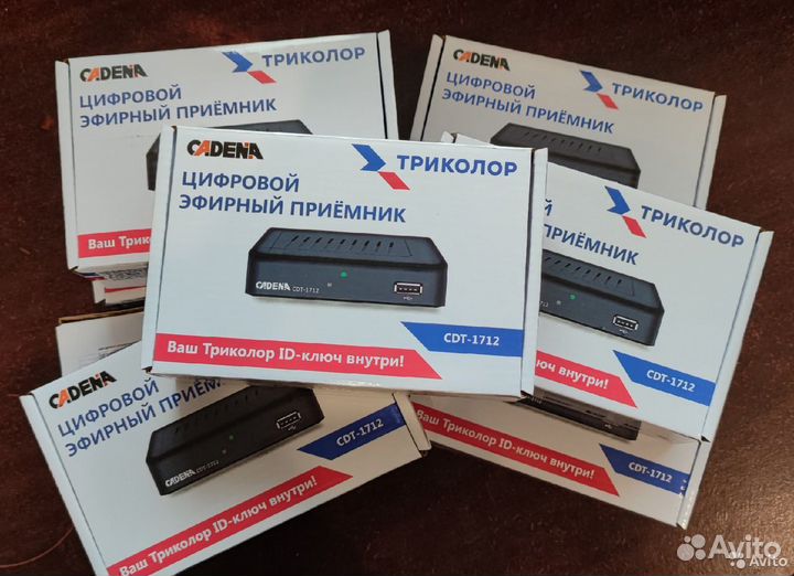 Приемник цифровой эфирный cadena CDT DVB-T2