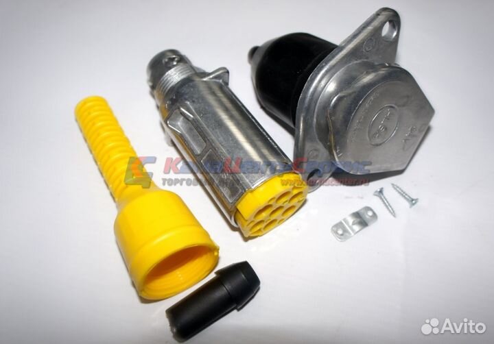 Разъем пс-326 (вилка+розетка) Евро (Турция)