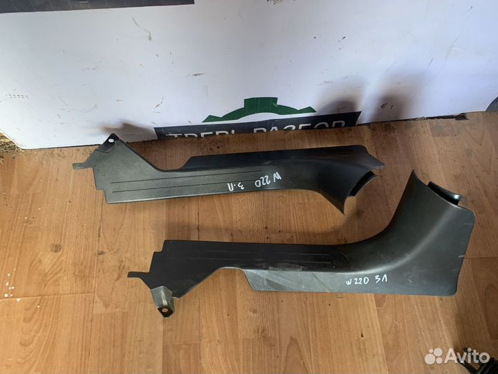 Накладка на порог мерседес w220