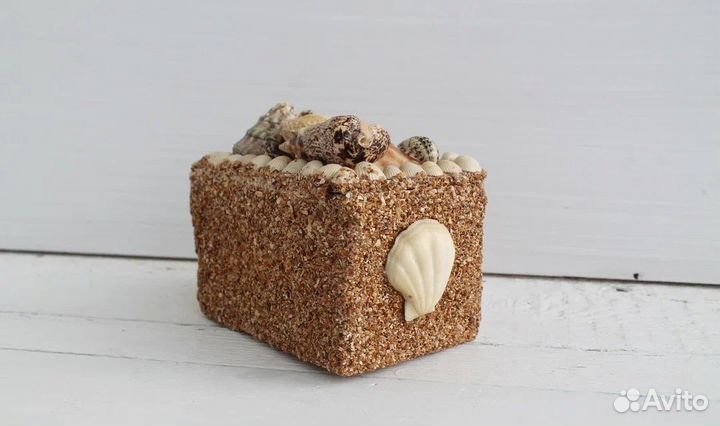Морские ракушки шкатулка новая