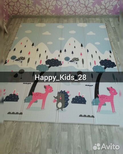 Коврик книжка складной