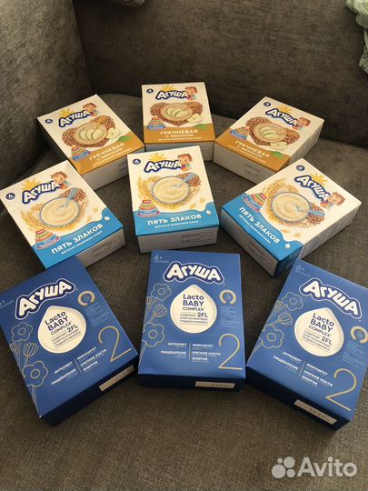 Детское питание агуша