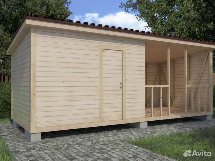 Хозблок, строительство хозблоков