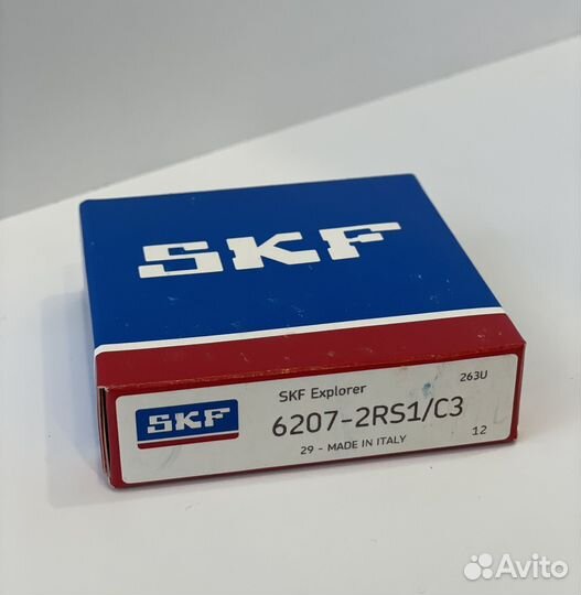 Подшипник 6207 2RS C3 SKF