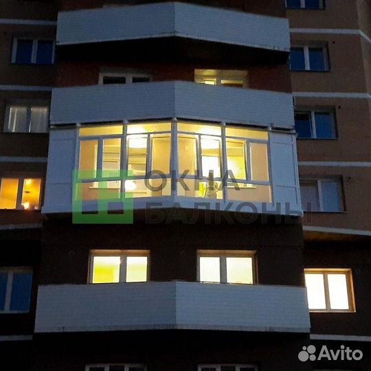 Остекление лоджии