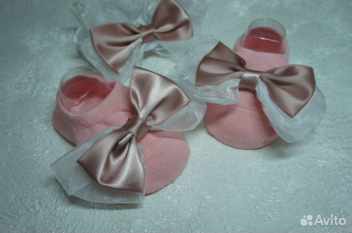 Пинетки подарочные для девочки
