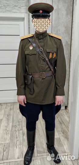 Военная форма гимнастёрка галифе обр-43 г СССР