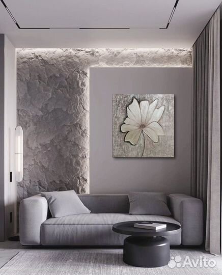 Картина для интерьера фактурная