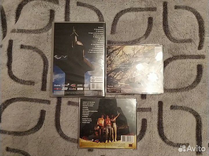 Музыкальные двд сд диски групп Маврин, Круиз