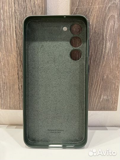 Чехол на Samsung Galaxy S23+ Leather Case (кожа)