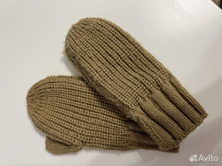 Комплект шапка и снуд варежки zara