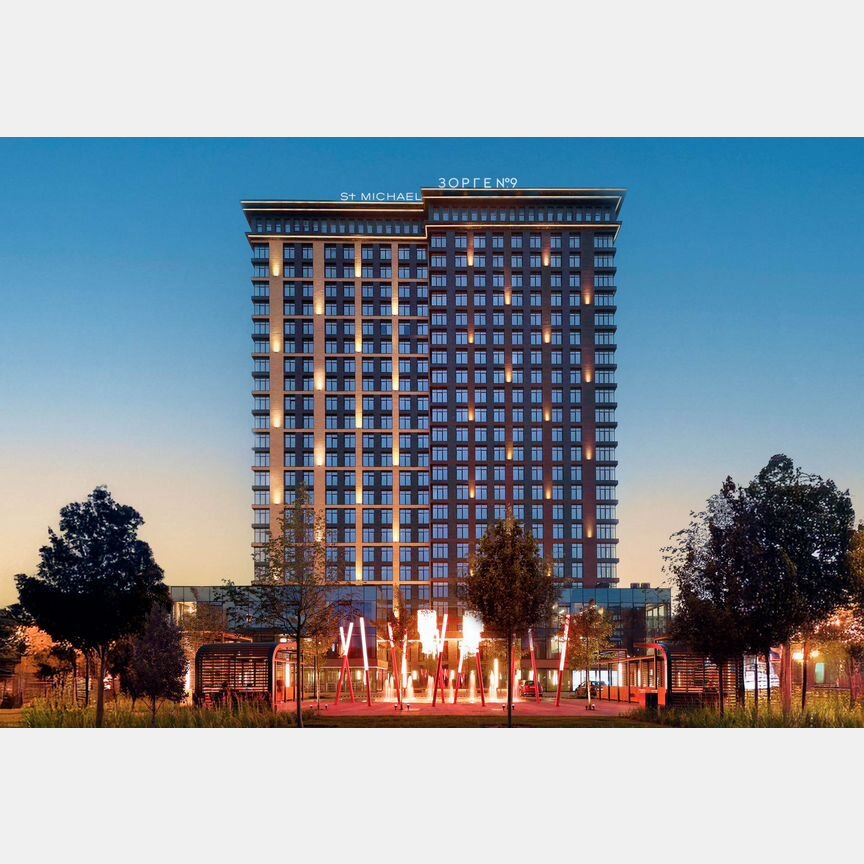 3-к. апартаменты, 70,1 м², 15/23 эт.