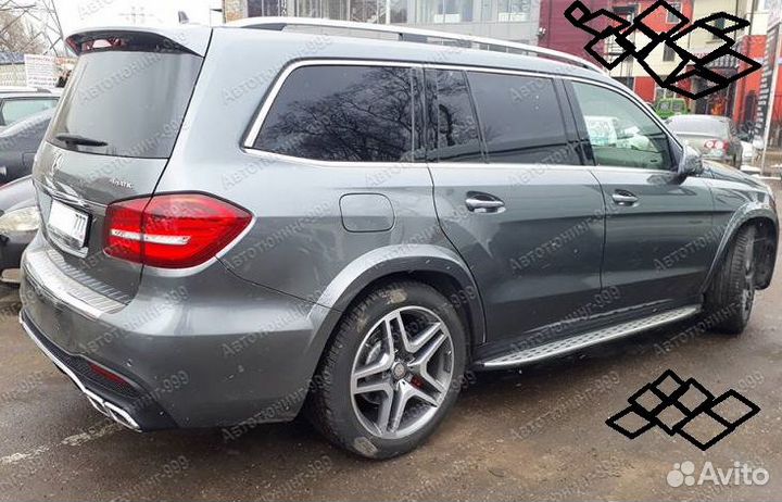 Обвес на Mercedes GLS 166 63 AMG