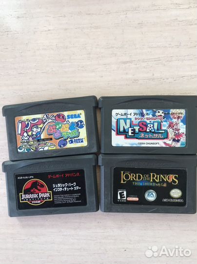 Картриджи для GBA (Game Boy Advance)