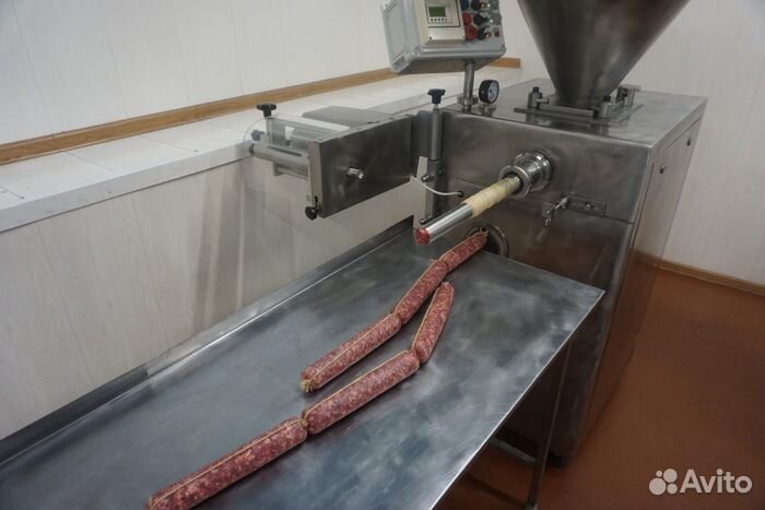 Шприц вакуумный колбасный, дозирующий шнековый