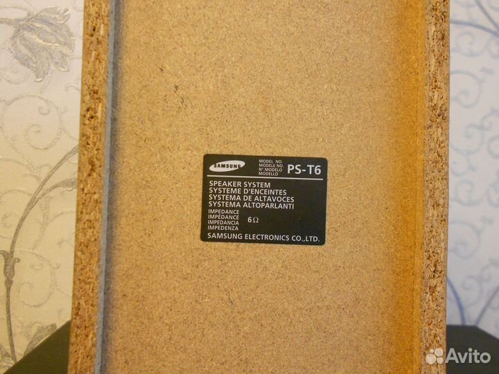 Акустика от музыкального центра Samsung PS-T6
