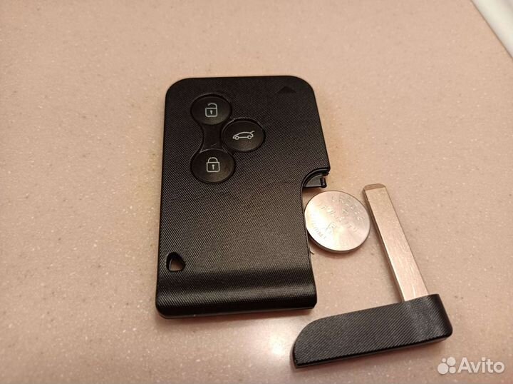 Ключ карта renault Megane 2 Scenic 2