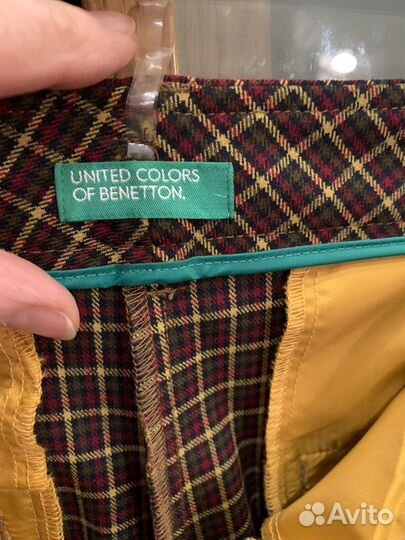 Новые U. C. of Benetton жеск. брюки