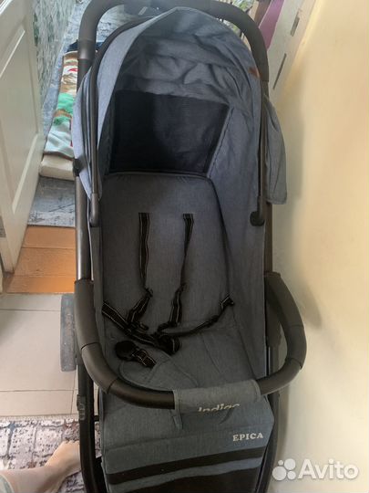 Прогулочная коляска индиго новая