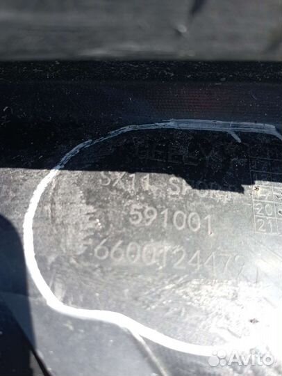 Geely Coolray Юбка переднего бампера